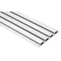 Стеновая реечная панель CM Wall White (Белый) Стеновая реечная панель CM Wall White (Белый)