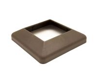 Крышка нижняя ПВХ для столба 125х125 Венге Крышка нижняя ПВХ для столба 125х125 Венге