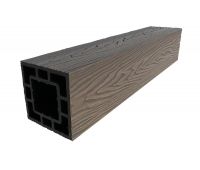 Столб опорный ДПК 125×125 Венге Столб опорный ДПК 125×125 Венге