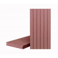 Террасная доска КЛАССИК полнотелая с пазом Абрикос (Под заказ)