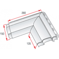 Угловой элемент наличника Классик Угловой элемент наличника Классик