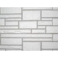 Цокольный сайдинг Hand-Cut Stone (Дворцовый Камень) GLACIER WHITE (Белый камень) Цокольный сайдинг Hand-Cut Stone (Дворцовый Камень) GLACIER WHITE (Белый камень)