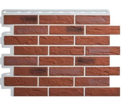 Фасадные панели (цокольный сайдинг) Кирпич рижский - 04 от производителя Альта-профиль по цене 664 р Фасадные панели (цокольный сайдинг) Кирпич рижский - 04 от производителя Альта-профиль по цене 664 р