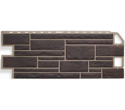 Фасадные панели (цокольный сайдинг) Камень Жженый от производителя Альта-профиль по цене 632 р Фасадные панели (цокольный сайдинг) Камень Жженый от производителя Альта-профиль по цене 632 р