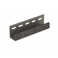 J-планка Стоун-хаус Кирпич Графитовый J-планка Стоун-хаус Кирпич Графитовый