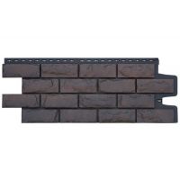 Фасадные панели Колотый Камень Элит Трюфель (чёрный шов)