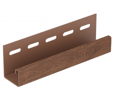 J-планка Софит PRO Орех Тёмный от производителя Ю-Пласт по цене 350 р J-планка Софит PRO Орех Тёмный от производителя Ю-Пласт по цене 350 р