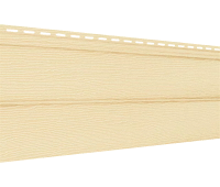 Виниловый сайдинг коллекция Блокхаус (под бревно), Кремовый Виниловый сайдинг коллекция Блокхаус (под бревно), Кремовый