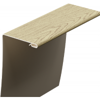 Околооконный профиль универсальный под дерево 89/254 мм Камчатский Околооконный профиль универсальный под дерево 89/254 мм Камчатский