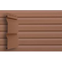 Виниловый сайдинг премиум, Корабельный брус 3,00 м - Темно бежевый