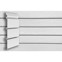 Виниловый сайдинг Архитектурный планкен Standart Белый Виниловый сайдинг Архитектурный планкен Standart Белый