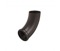 Отвод трубы декорированный RR 32 Тёмно-коричневый matt 125/90 Отвод трубы декорированный RR 32 Тёмно-коричневый matt 125/90
