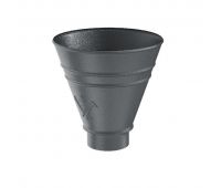 Воронка водосборная круглая RR 23 Маренго matt 125/90 Воронка водосборная круглая RR 23 Маренго matt 125/90