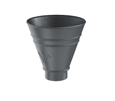 Воронка водосборная круглая RR 23 Маренго matt 125/90 от производителя  Aquasystem по цене 5 545 р