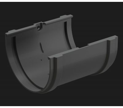 Соединитель желоба Premium Графит от производителя Docke по цене 230 р Соединитель желоба Premium Графит от производителя Docke по цене 230 р