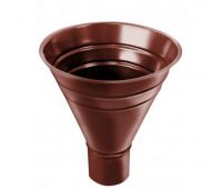 Воронка водосборная Кирпичный (RAL 8004) Воронка водосборная Кирпичный (RAL 8004)