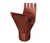 Воронка водосточная Кирпичный (RAL 8004) Воронка водосточная Кирпичный (RAL 8004)