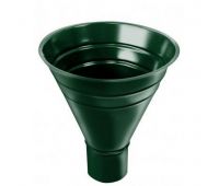 Воронка водосборная Зеленый (RAL 6005) Воронка водосборная Зеленый (RAL 6005)
