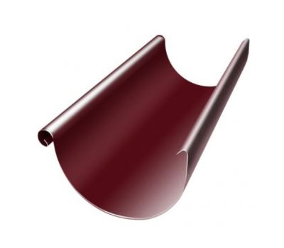 Водосточный желоб 3м Вишневый (RAL 3005) от производителя  Grand Line по цене 1 740 р